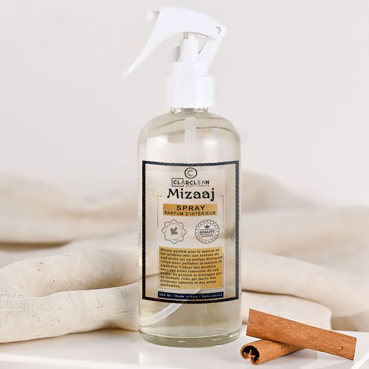 Mizaaj - arôme de oud arabe - 500 ML